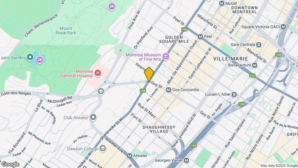 Château Grosvenor Mapa y Detalles de la Ubicación