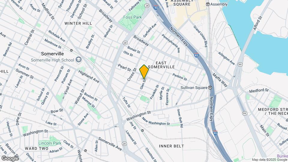 93 Glen St, Unit 91 #1 Mapa y Detalles de la Ubicación