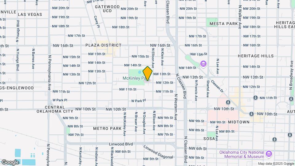 1314 NW 12th St Map and Location Details