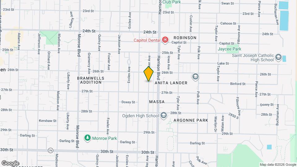 2659 Brinker Ave Mapa y Detalles de la Ubicación