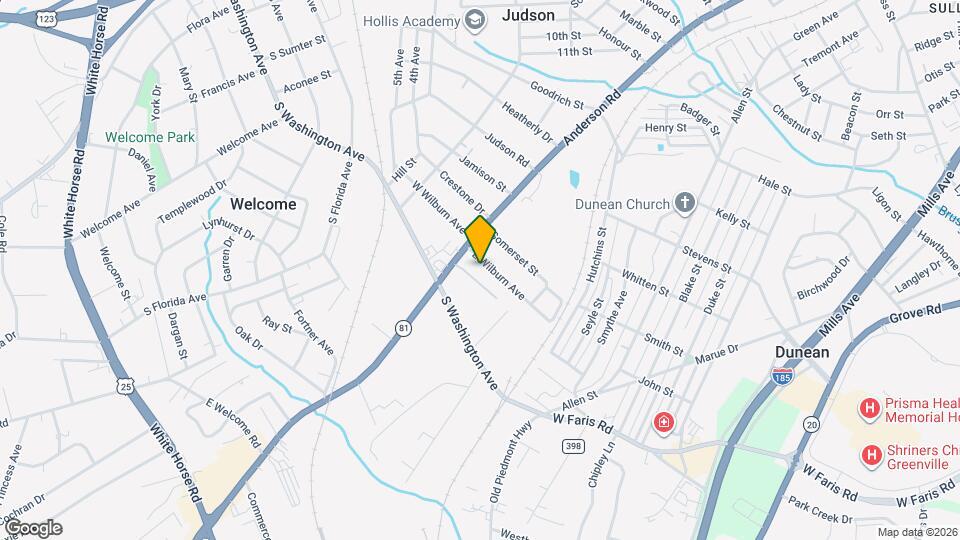 106 E Wilburn Ave Map and Location Details