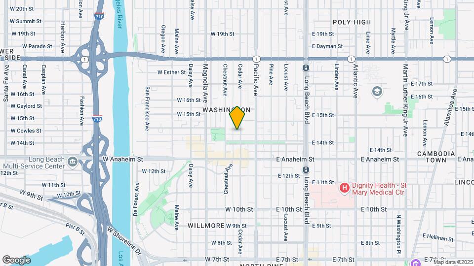 1415 Cedar Ave Map and Location Details