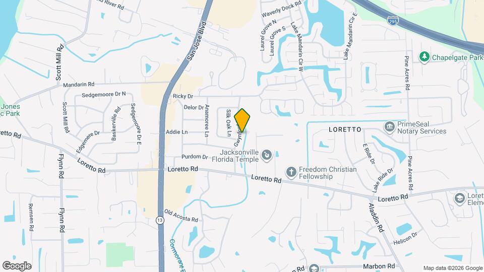 11587 Gwynford Ln Mapa y Detalles de la Ubicación