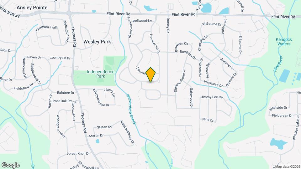 9006 Homewood Dr Map and Location Details