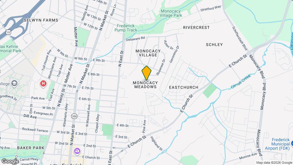 402 Navaho Dr Map and Location Details