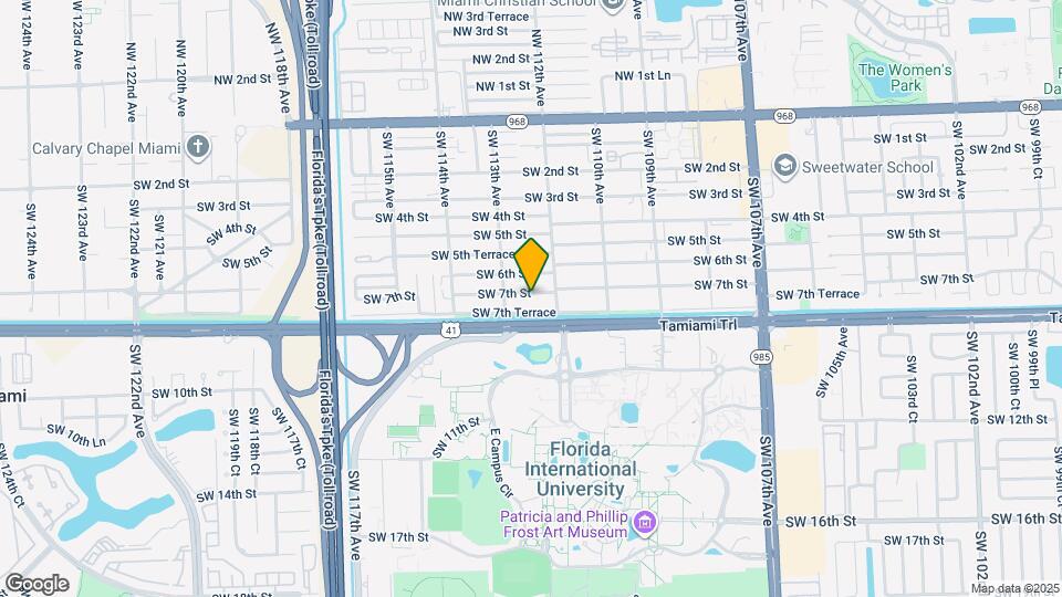 11250 SW 7th St Map and Location Details