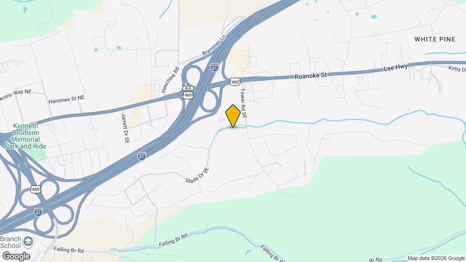 2625 Glade Dr SE Map and Location Details