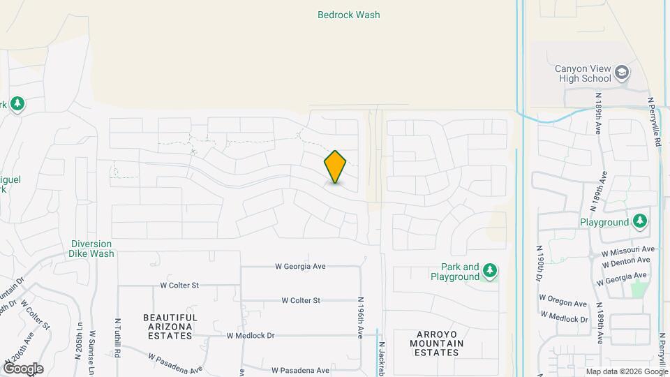 19577 W Badgett Ln Map and Location Details