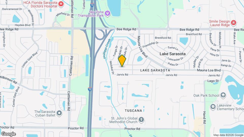 6397 Samoa Dr Map and Location Details