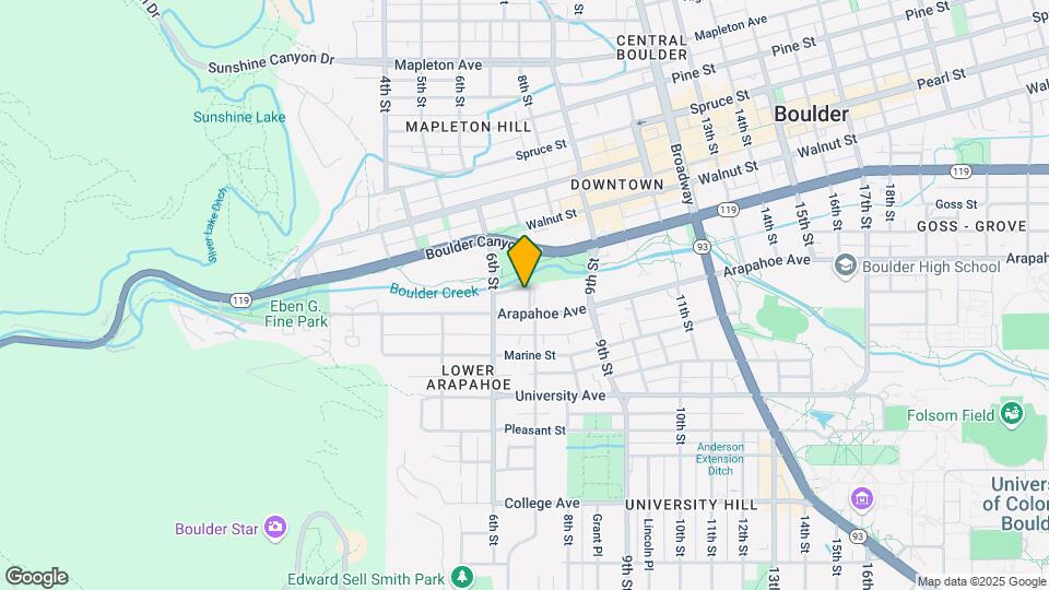 1725 7th St Map and Location Details