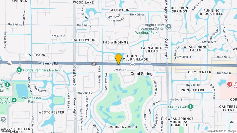 11150 W Sample Rd Map and Location Details