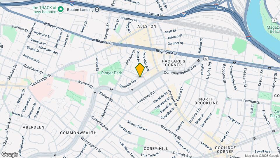 50 Glenville Ave Mapa y Detalles de la Ubicación