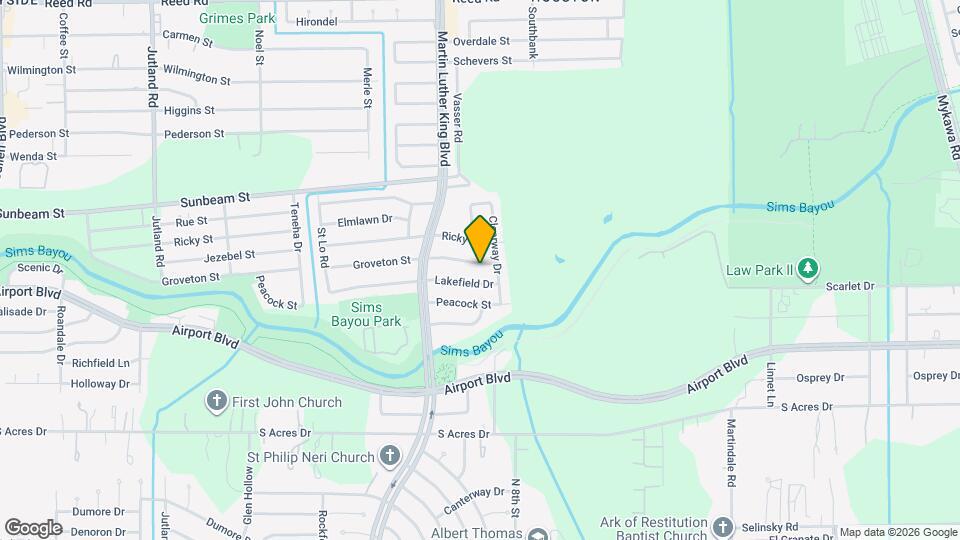 5746 Groveton St Map and Location Details