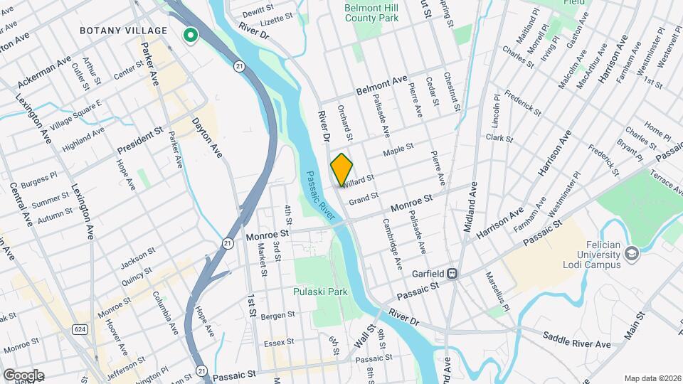 348 River Dr Map and Location Details