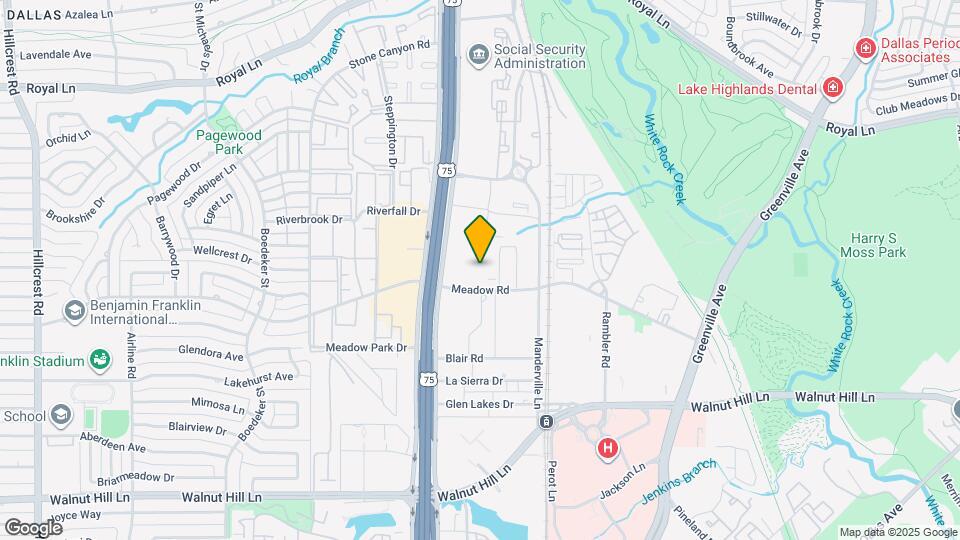 8071 Meadow Rd Map and Location Details