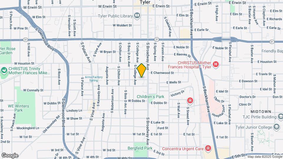 201 W Phillips St Mapa y Detalles de la Ubicación
