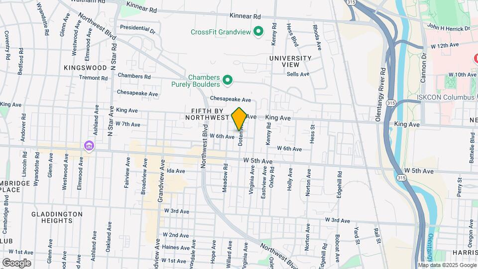 1537 Doten Ave, Unit 1537 Doten Ave Mapa y Detalles de la Ubicación