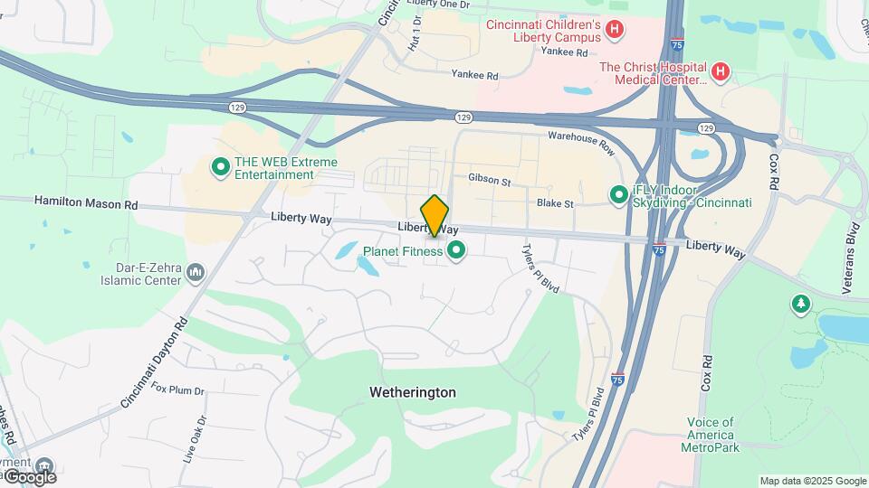 7233 Otley Dr Map and Location Details