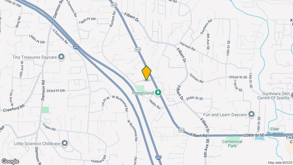 200 202nd St SE Map and Location Details