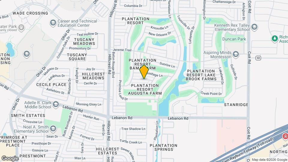 11101 Ormond Ln Map and Location Details