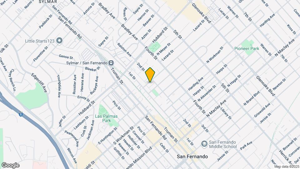 128 Orange Grove Ave Map and Location Details