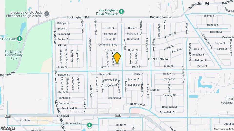 1005 Angelo Ave Map and Location Details