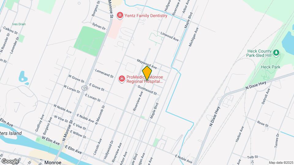 504 Parkwood St Mapa y Detalles de la Ubicación