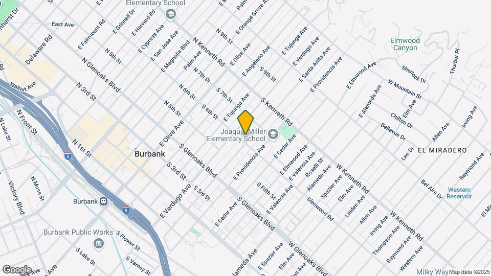 434 S 6th St Mapa y Detalles de la Ubicación