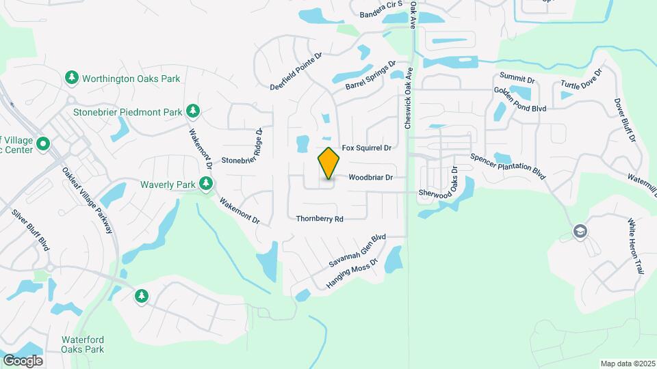 538 Fallen Timbers Dr Map and Location Details