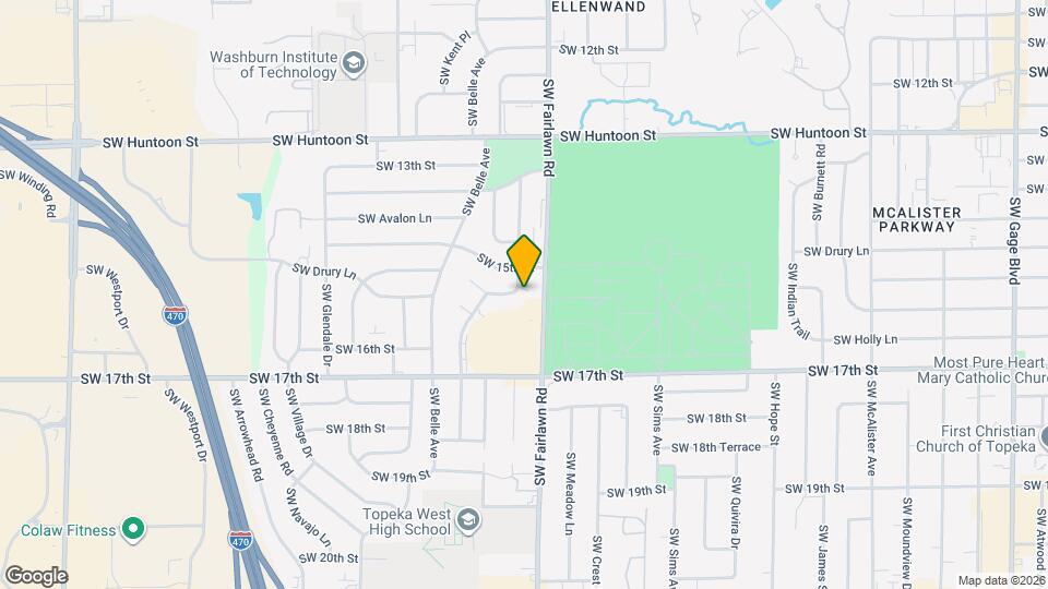 5231 SW 15th Ct Map and Location Details