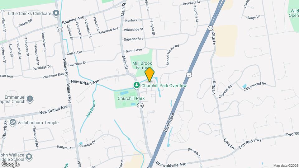 146 Churchill Dr Map and Location Details