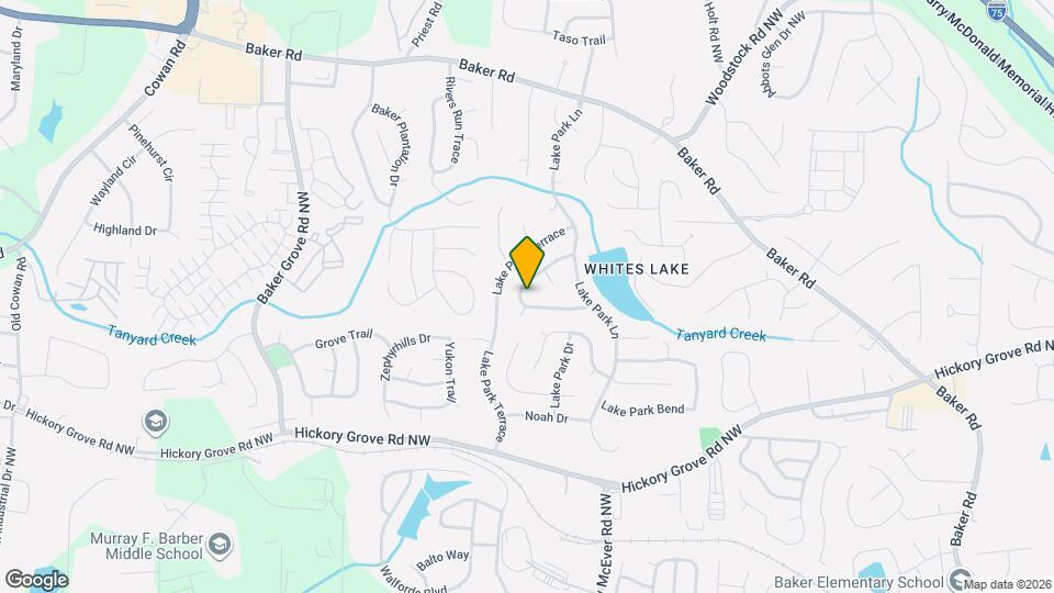 3025 Lake Park Trail Map and Location Details