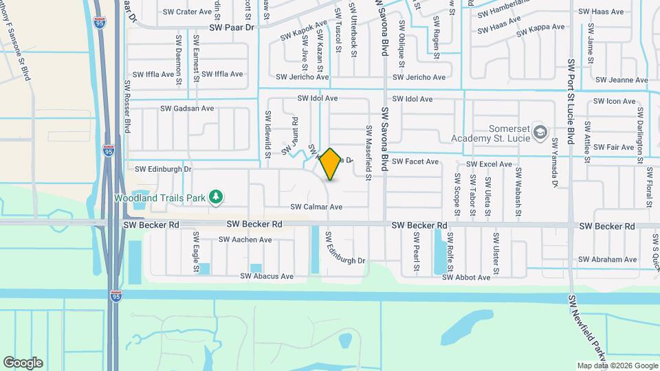 1237 SW Edinburgh Dr Map and Location Details