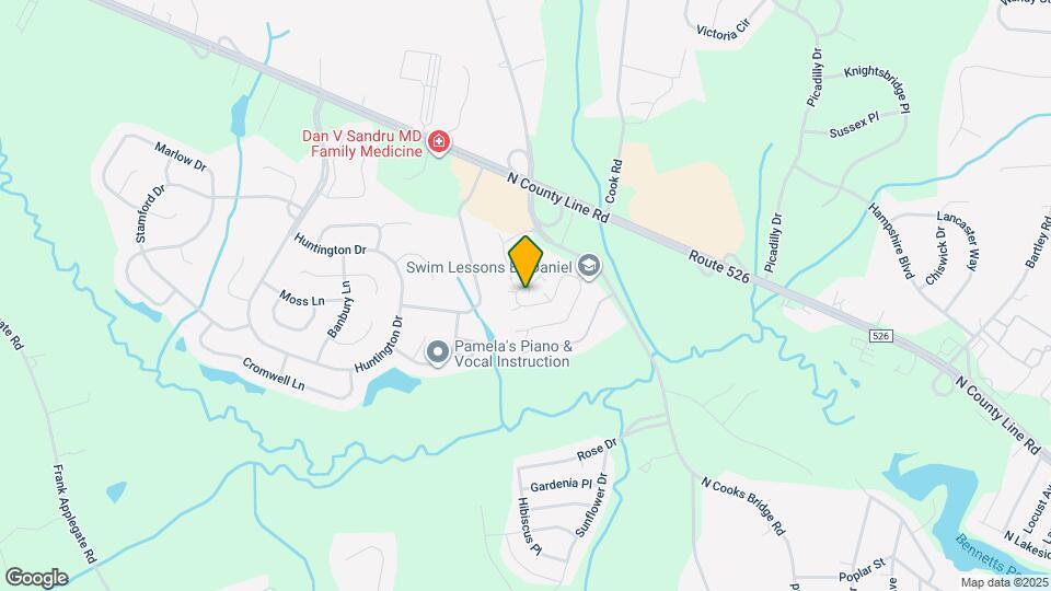 206 Brookfield Dr Map and Location Details