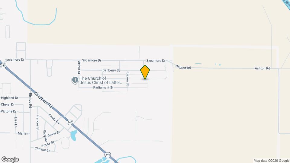 1418 Amherst St Map and Location Details