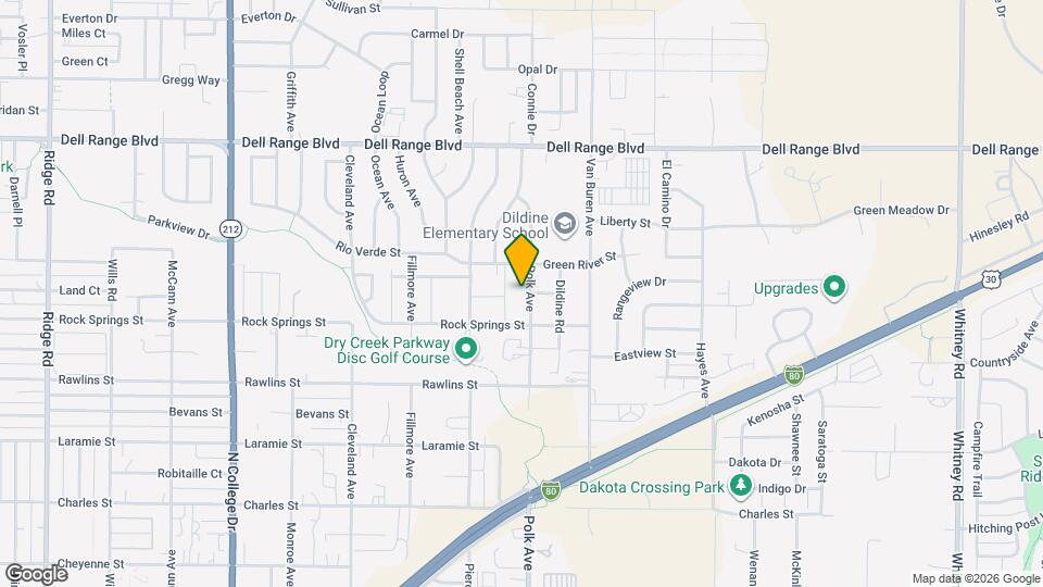 4100 Polk Ave Map and Location Details