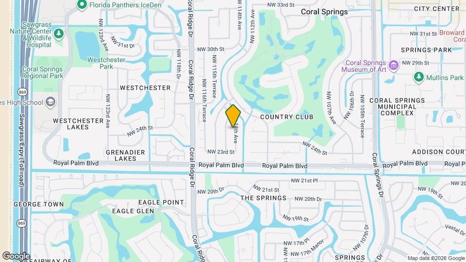 2480 NW 114th Ave Mapa y Detalles de la Ubicación