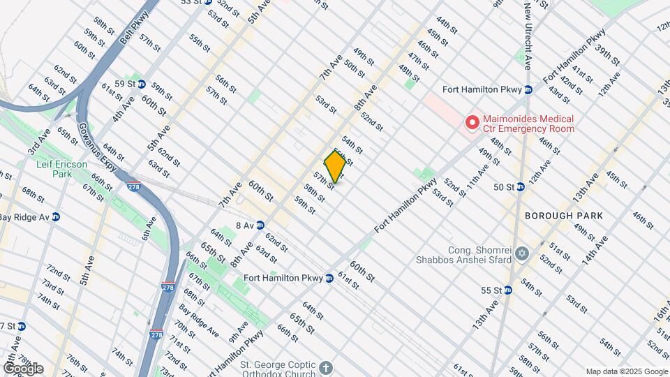 872 57th St Map and Location Details