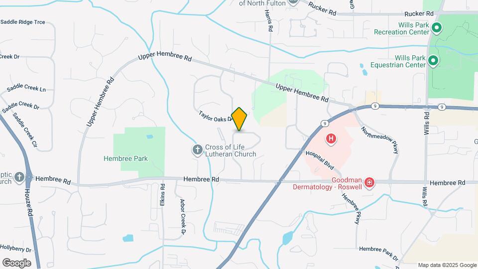 305 Hembree Forest Cir Map and Location Details
