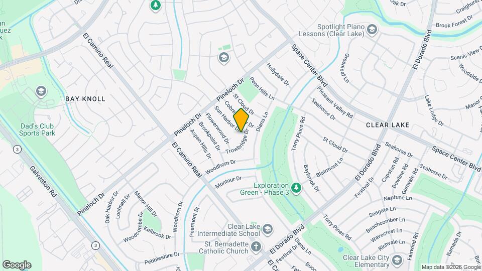 1135 Trowbridge Dr Mapa y Detalles de la Ubicación