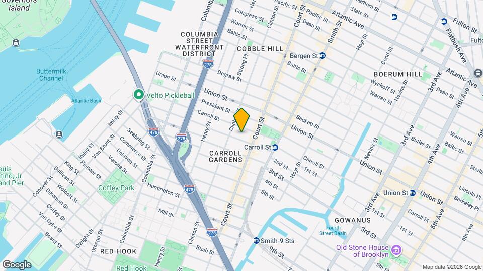 81 1st Pl, Unit 4 Mapa y Detalles de la Ubicación