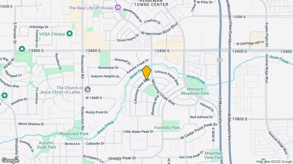13571 S Buckeye View Way Map and Location Details