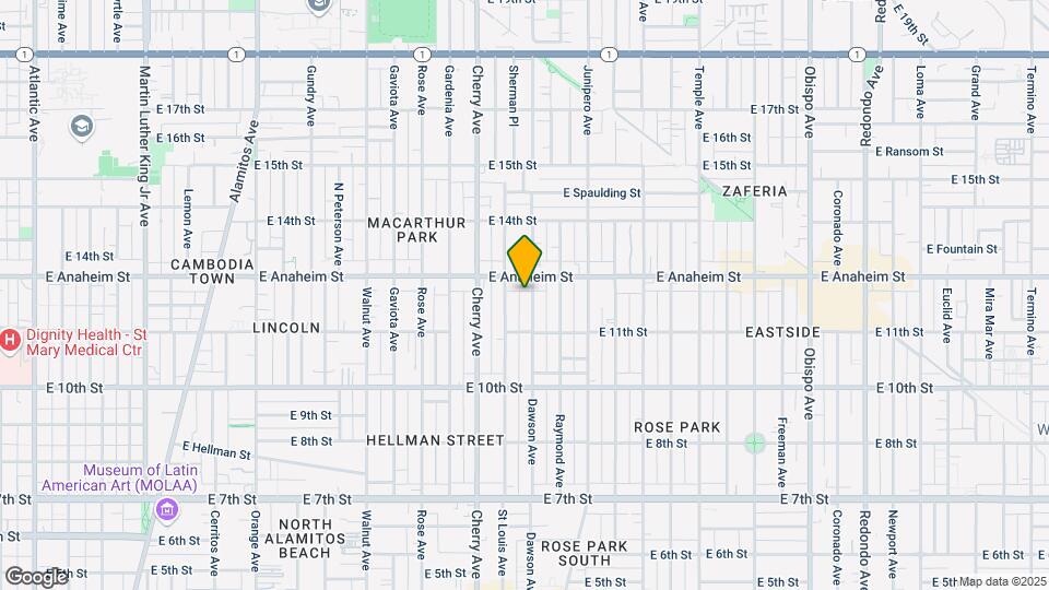 1241 Dawson Ave Map and Location Details