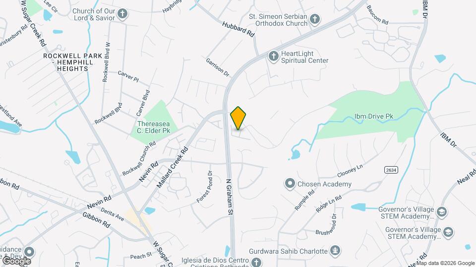 6351 Park Creek Dr Map and Location Details