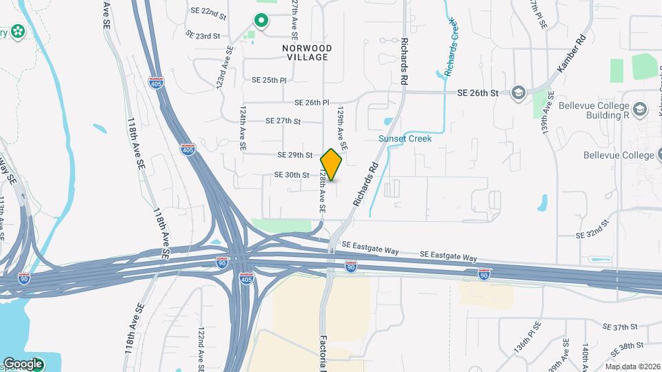 3030 128th Ave SE Map and Location Details