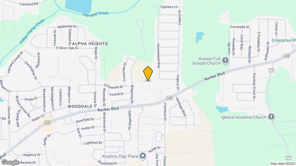 218 Foxchase Ln Map and Location Details