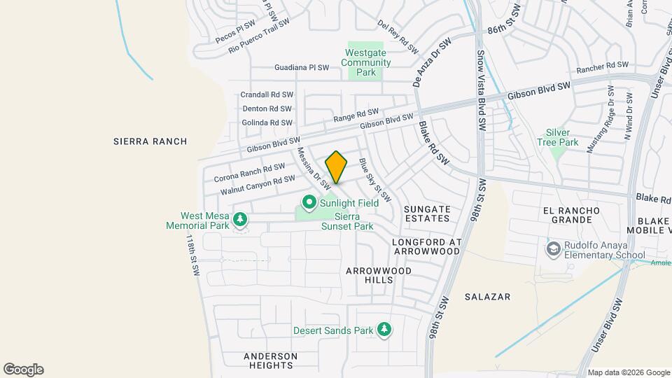2527 Ghost Ranch St SW Map and Location Details