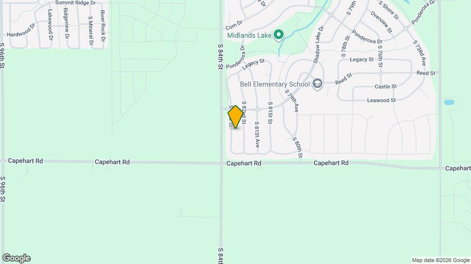 12619 S 83rd St Map and Location Details