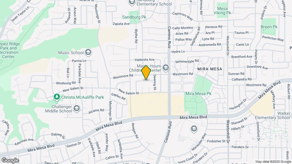 8181 Elston Pl Map and Location Details