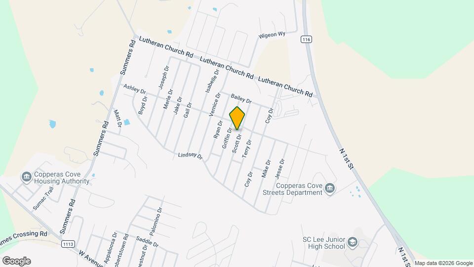 2303 Scott Dr Map and Location Details